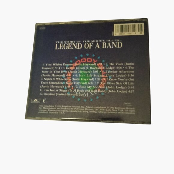 The Moody Blues Legend Of A Band CD Greatest Hits Album Music - Picture 5 of 5